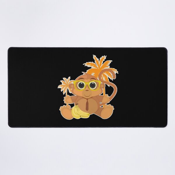 Item preview, Monkey Nerd - Black designed and sold by Adamzworld.