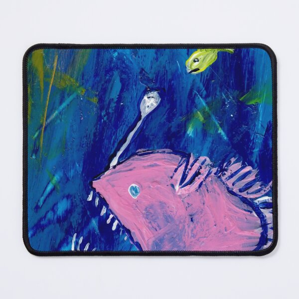 Item preview, "Not Every Light is Worth Chasing" Anglerfish designed and sold by Gelarie Johnson.