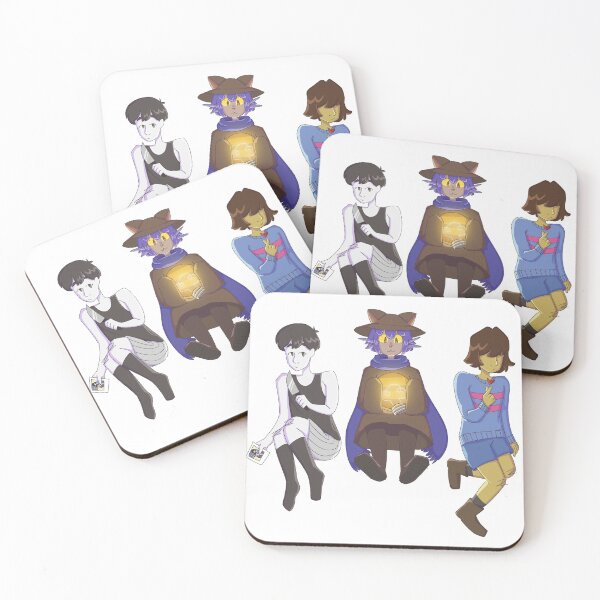 Item preview, Omori, Niko, and Frisk designed and sold by vblue-art.