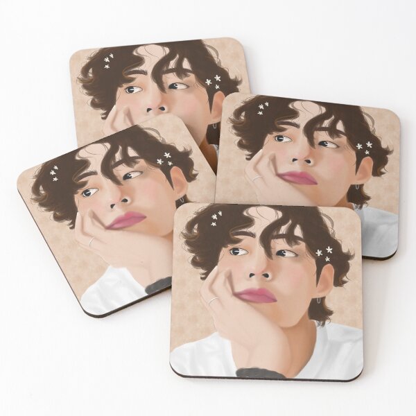 Item preview, taehyung portrait designed and sold by liabricot.