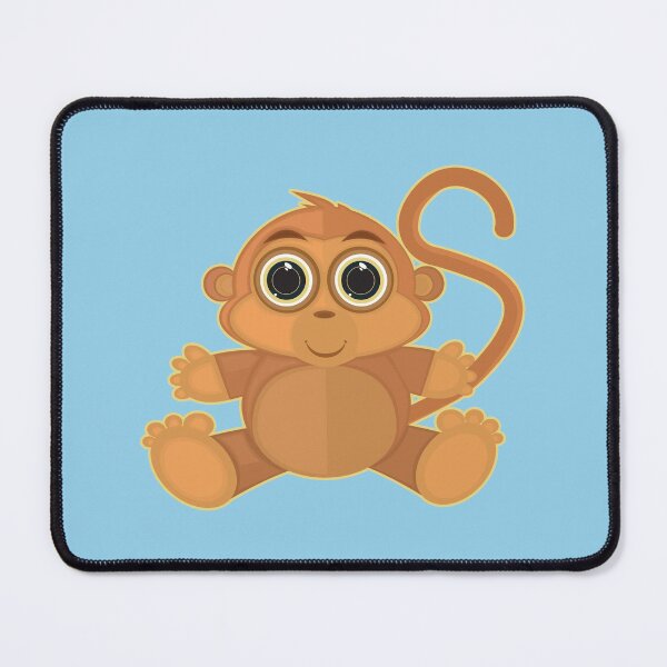 Item preview, Monkey - Baby Blue designed and sold by Adamzworld.