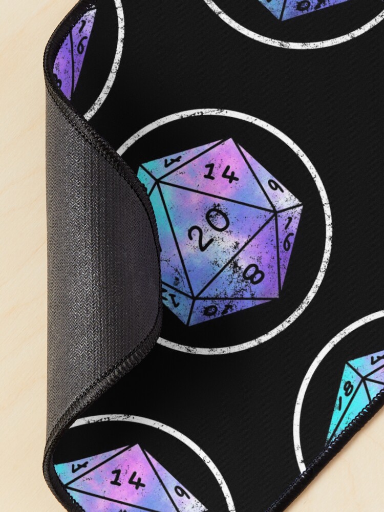 Alternate view of D20 Mouse Pad