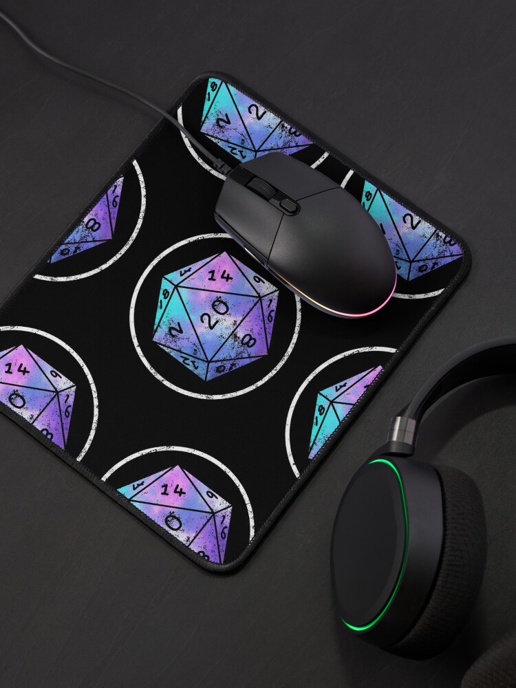 Alternate view of D20 Mouse Pad