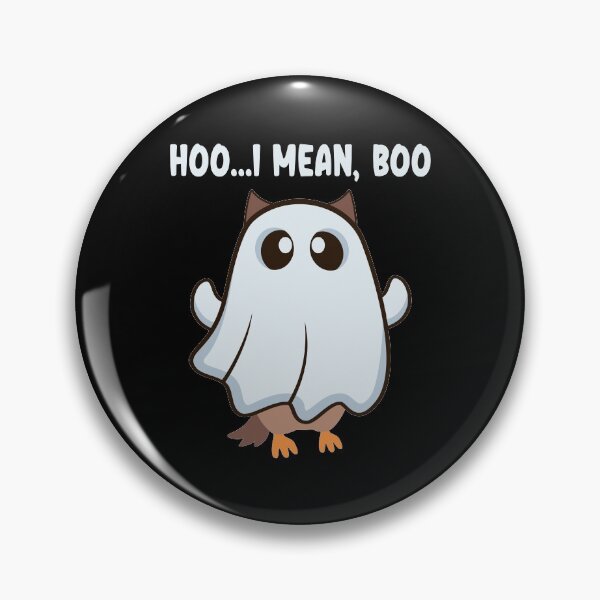 Item preview, Ghost Owl Hoo I Mean Boo Halloween designed and sold by creativebrother.