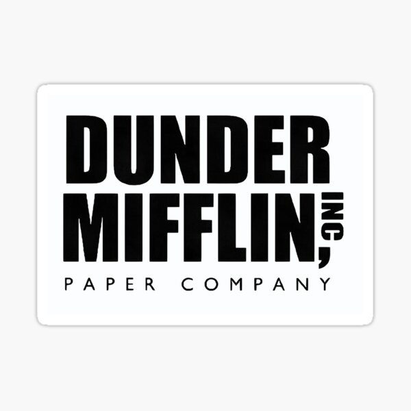 Dunder Mifflin Inc Paper Company Est 1949 Scranton Pa Unique Funny