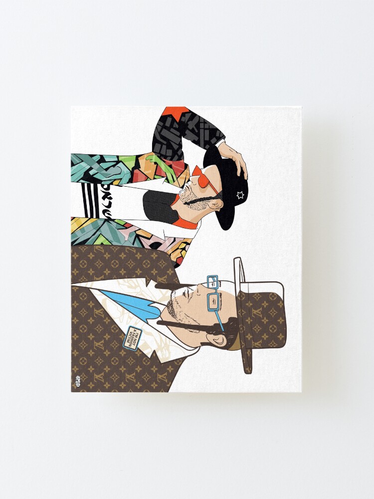 Alternate view of The two Mounted Print