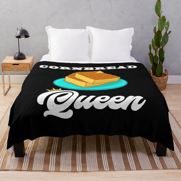 Item preview, Cornbread Queen Southern Food Lovers print designed and sold by jakehughes2015.
