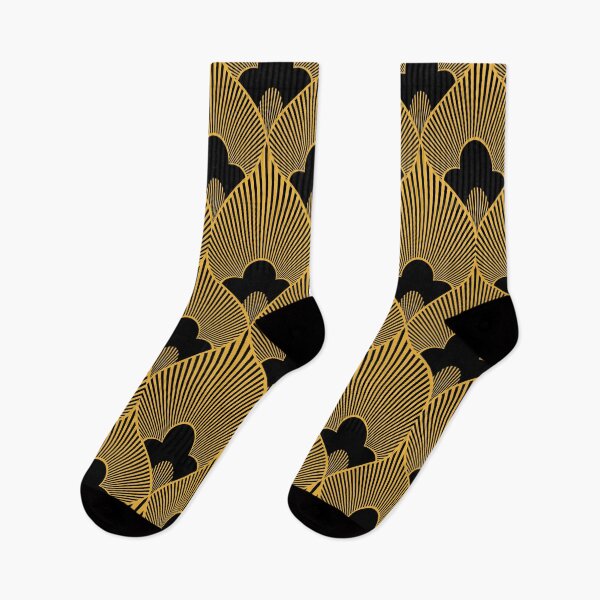 Item preview, Art Deco-Style Gold-Hues And Black Romantic Pattern designed and sold by DEC02.