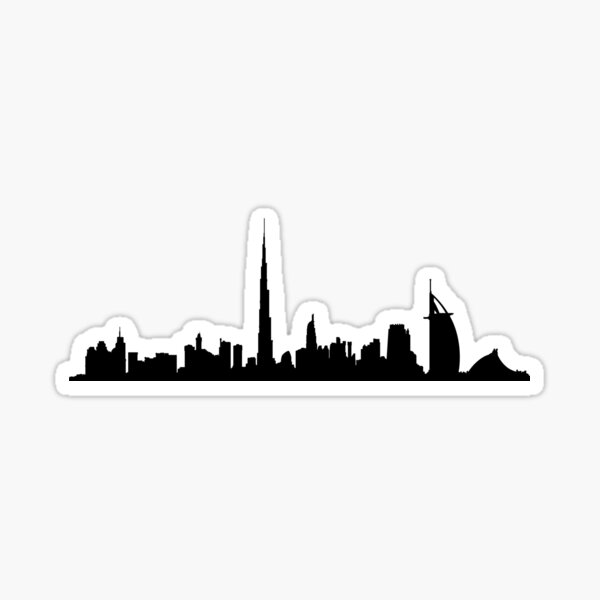Item preview, Dubai skyline designed and sold by maximgertsen.