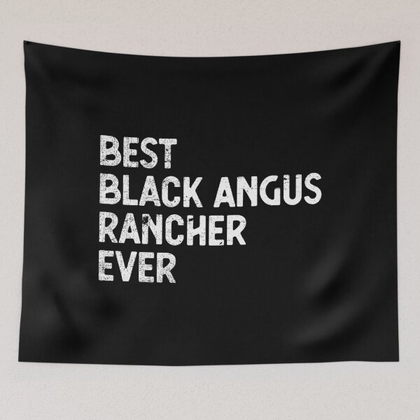 Item preview, Funny Cattle Farming Best Black Angus Rancher graphic designed and sold by jakehughes2015.