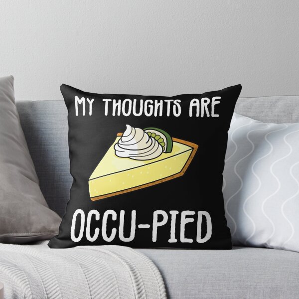 Item preview, Funny food pun Key Lime Pie Occu-pied Dessert Lover graphic designed and sold by jakehughes2015.
