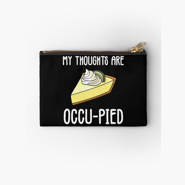 Item preview, Funny food pun Key Lime Pie Occu-pied Dessert Lover graphic designed and sold by jakehughes2015.