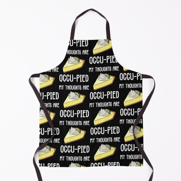 Item preview, Funny food pun Key Lime Pie Occu-pied Dessert Lover graphic designed and sold by jakehughes2015.