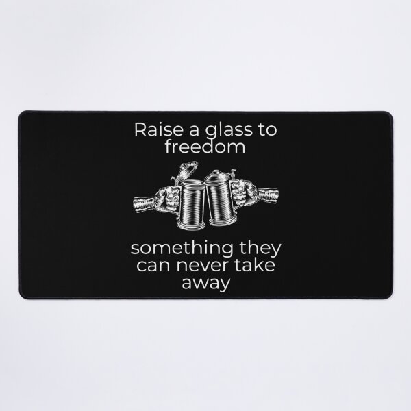 Item preview, Hamilton: Raise a Glass to Freedom designed and sold by The Long's Way Home.
