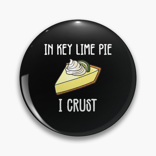 Item preview, Funny Key Lime Pie Crust Pun Florida Dessert Lover product designed and sold by jakehughes2015.