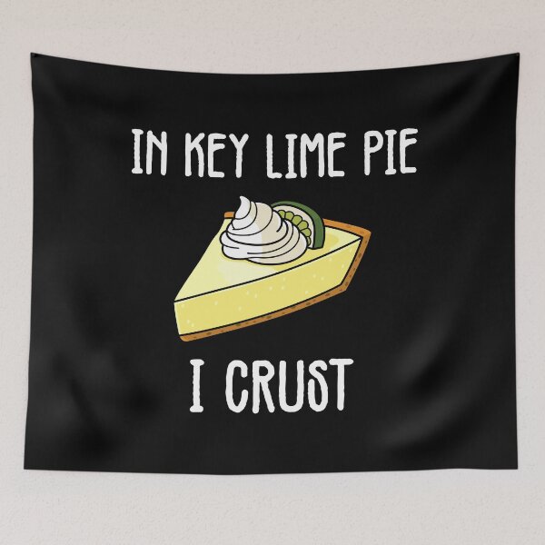 Item preview, Funny Key Lime Pie Crust Pun Florida Dessert Lover product designed and sold by jakehughes2015.