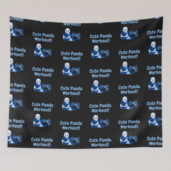 Item preview, cute panda workout designed and sold by multi junction.