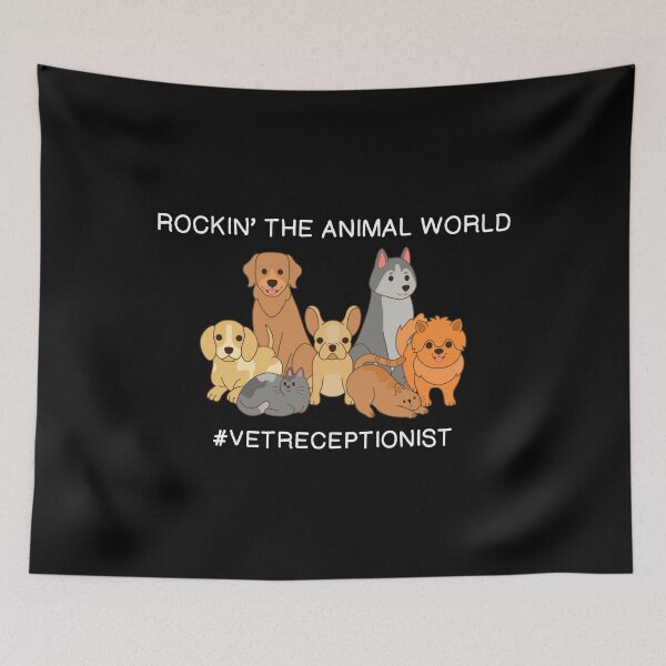 Item preview, Funny Pet Vet Receptionist Veterinary Assistant graphic designed and sold by jakehughes2015.