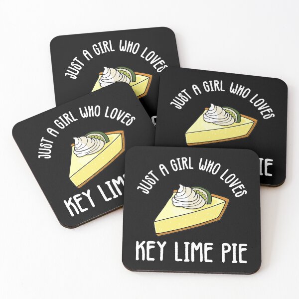Item preview, Funny Just A Girl Who Loves Key Lime Pie Dessert Lover print designed and sold by jakehughes2015.