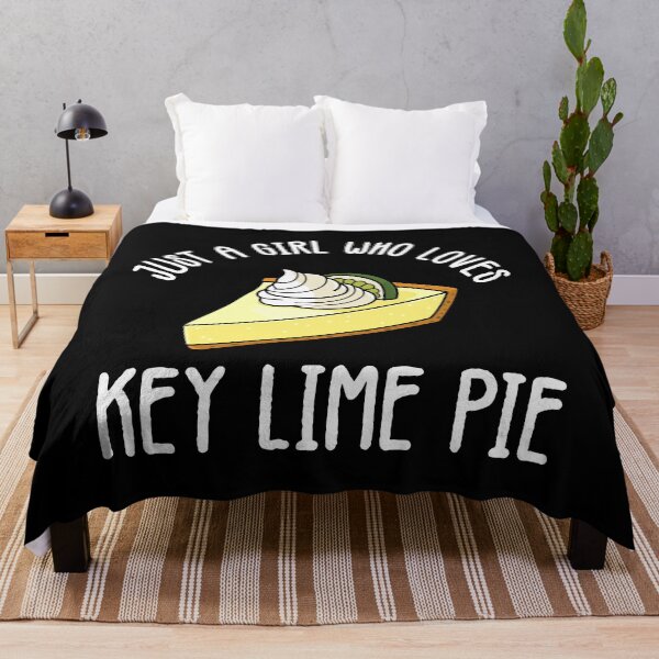 Item preview, Funny Just A Girl Who Loves Key Lime Pie Dessert Lover print designed and sold by jakehughes2015.