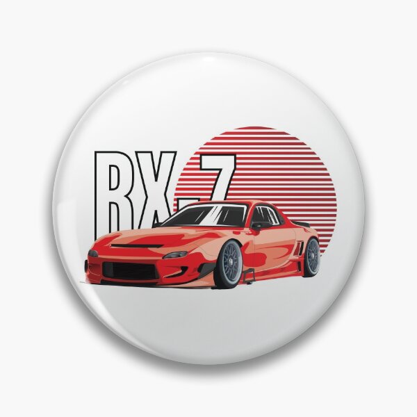 Item preview, Widebody stanced RX7 designed and sold by logomolt.