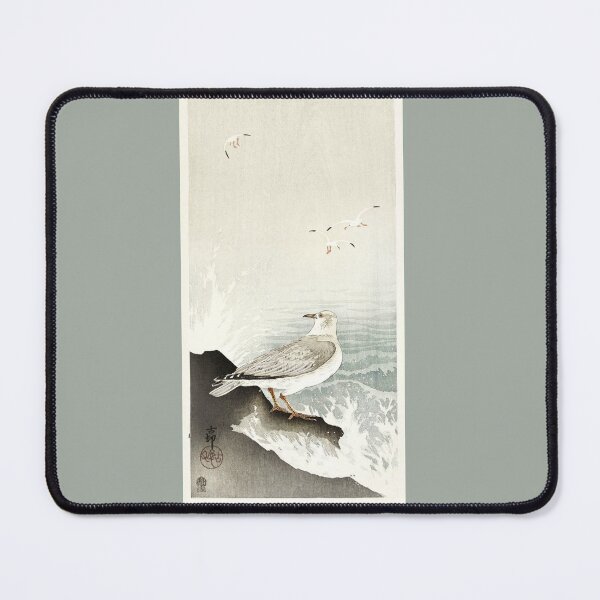 Item preview, Gull on rock (1900 - 1910) by Ohara Koson (1877-1945). designed and sold by CristalleLisa.