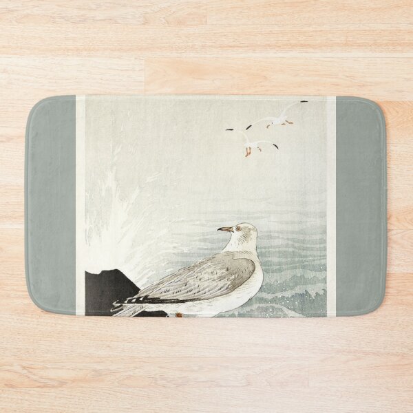Item preview, Gull on rock (1900 - 1910) by Ohara Koson (1877-1945). designed and sold by CristalleLisa.