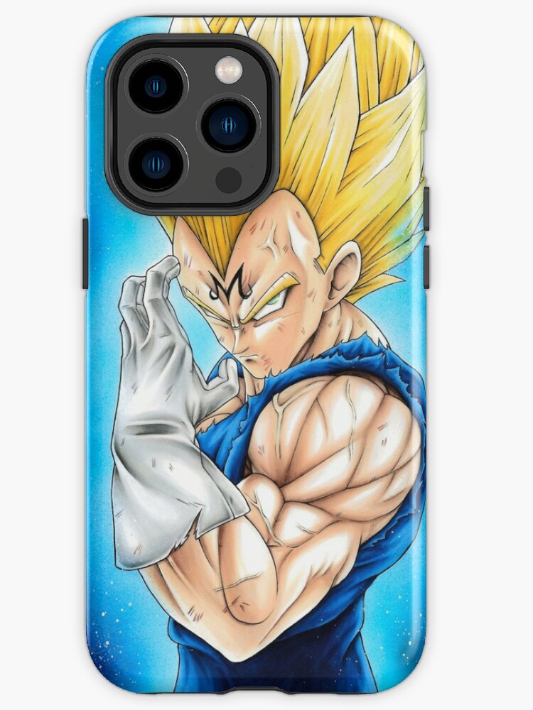 majin vegeta ssj2 iPhone Case by GaleriaDeArte