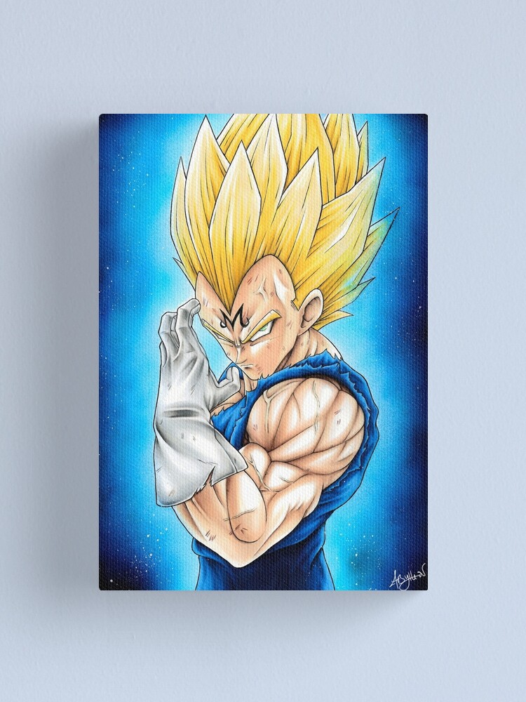 Super Saiyan Blue Vegeta Evolved (Dragon Ball Z) Portrait Ver