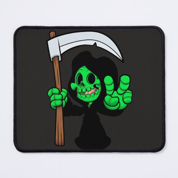 Item preview, Green Skeleton Reaper Halloween designed and sold by LMcDs.