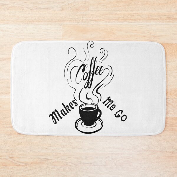 Item preview, Coffee Makes Me Go Funny True Statement designed and sold by Craftynistia.