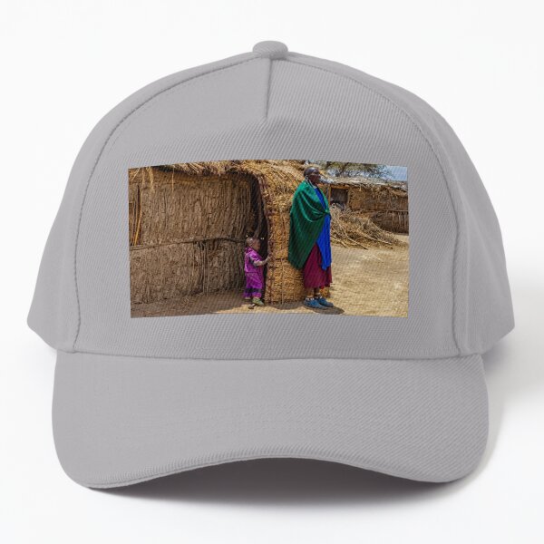 Life In a Maasai Village Baseball Cap