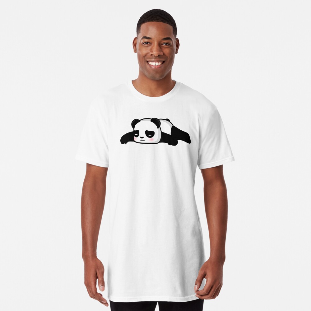 t-shirt com desenho de panda triste - TenStickers