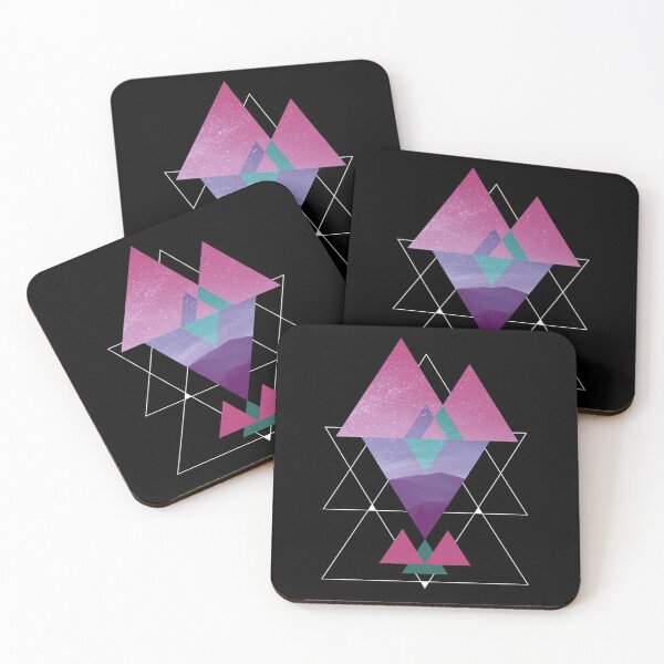 Item preview, Abstract Triangle Night designed and sold by TamGustam.