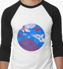 Coral reef Men's Baseball ¾ T-Shirt