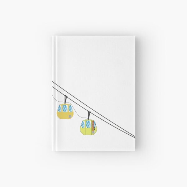 La Grave cable car Hardcover Journal