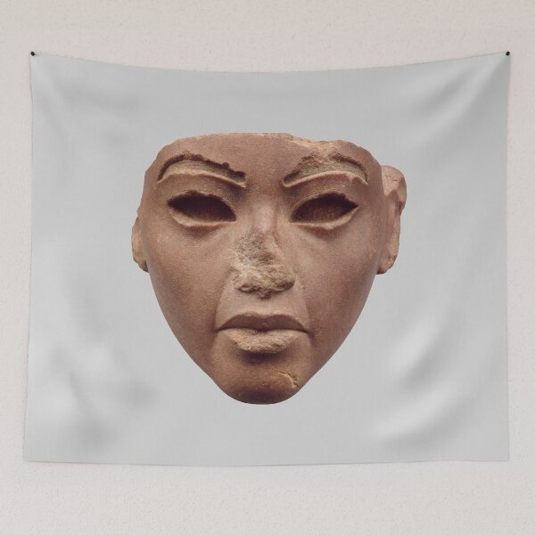 Item preview, Ancient stone statue head face designed and sold by VilaPropuh.