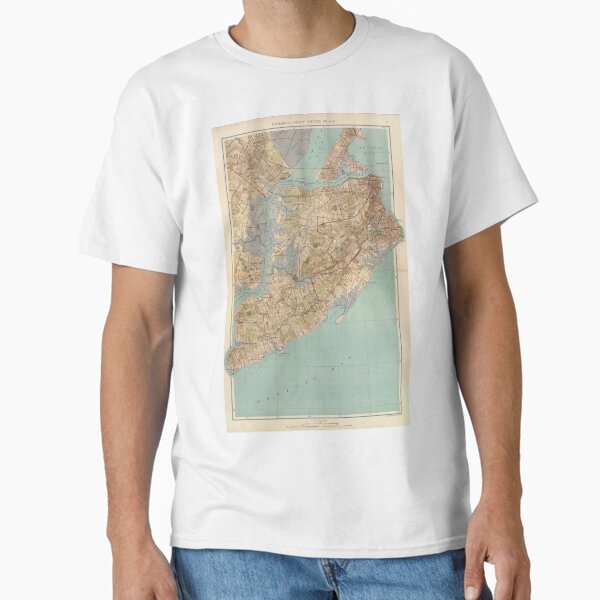 Item preview, Vintage Map of Staten Island (1891) designed and sold by BravuraMedia.