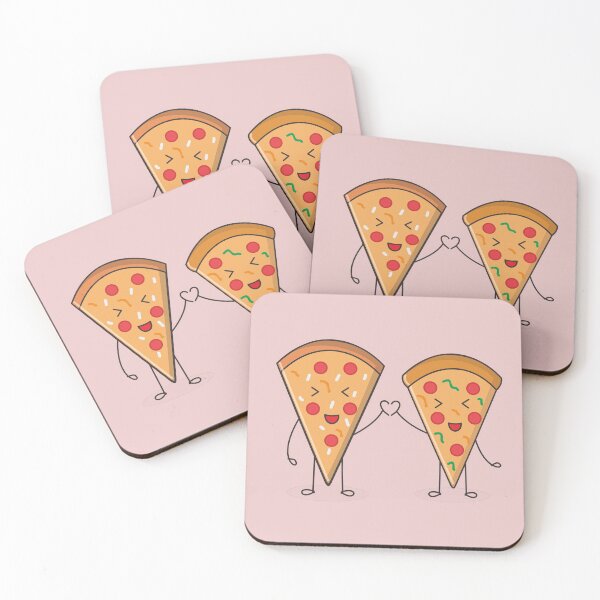 Item preview, Cartoon Pizza Love designed and sold by Kathleen Creative.