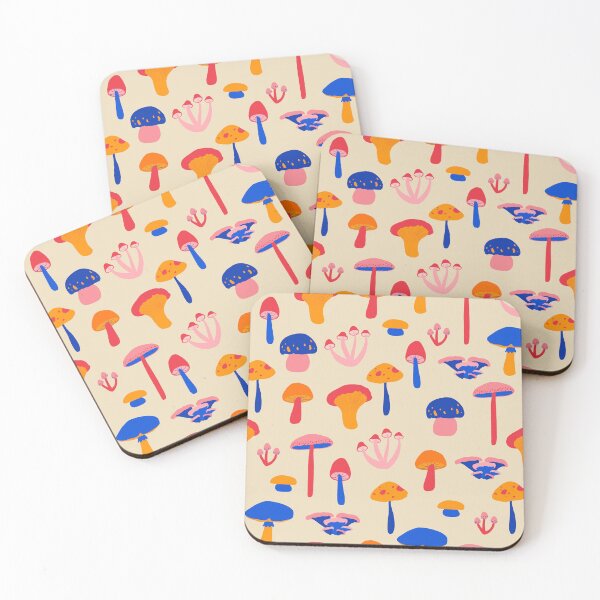 Item preview, Mushrooms designed and sold by scribbli.