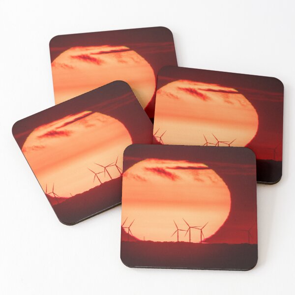 Item preview, Sunset from Yellow Hills, Blackburn, Lancashire - Looking towards Blackpool designed and sold by Shafiq Khan.