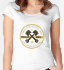 ROGUE GARAGE Women's Fitted Scoop T-Shirt
