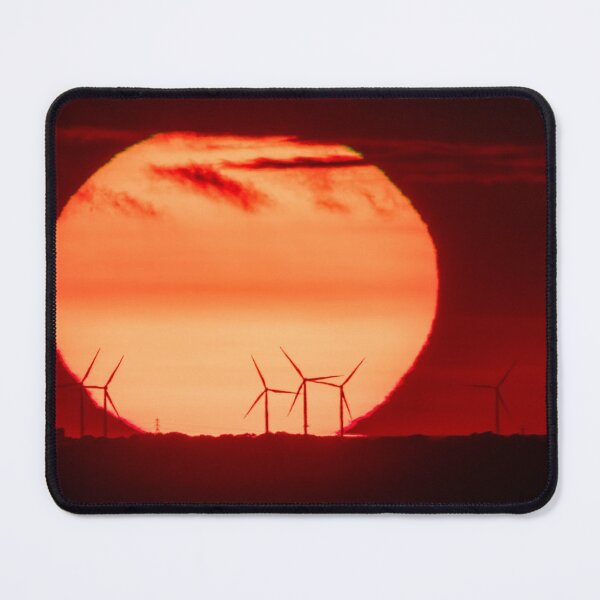 Item preview, Sunset from Yellow Hills, Blackburn, Lancashire - Looking towards Blackpool designed and sold by Shafiq Khan.