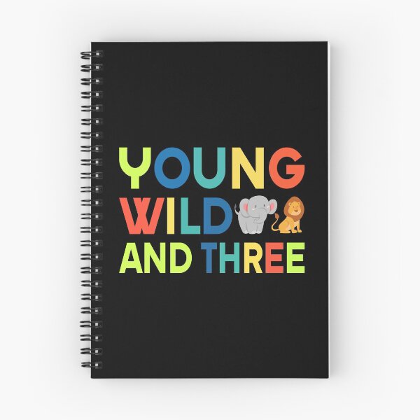 Item preview, Young wild and three,Birthday designed and sold by Dandesin.