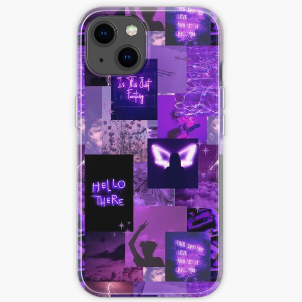 Purple Aesthetic Phone Case Iphone Case For Sale By Designs By Lily Redbubble