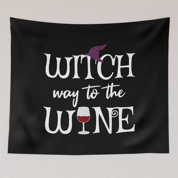Item preview, Witch Way To The Wine II designed and sold by Lemon Pepper.