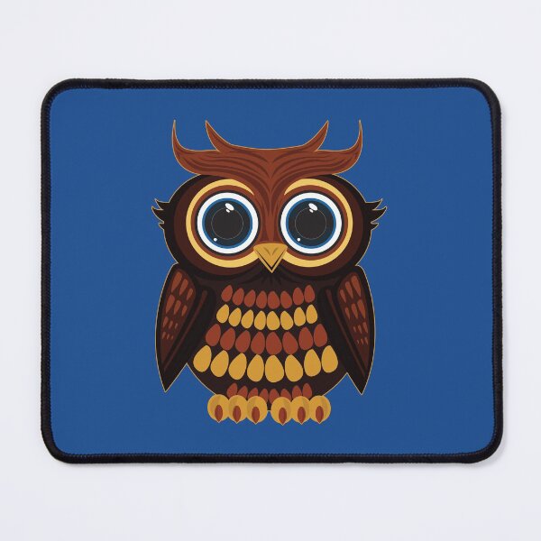 Item preview, Friendly Owl - Blue designed and sold by Adamzworld.