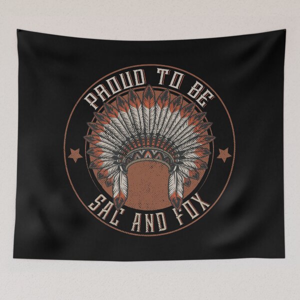Item preview, Native American Proud To Sac and Fox tribe designed and sold by nativeStor.