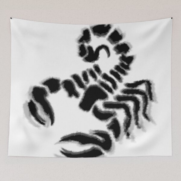 Item preview, Halftone Abstract Black Scorpion designed and sold by losowoclothing.