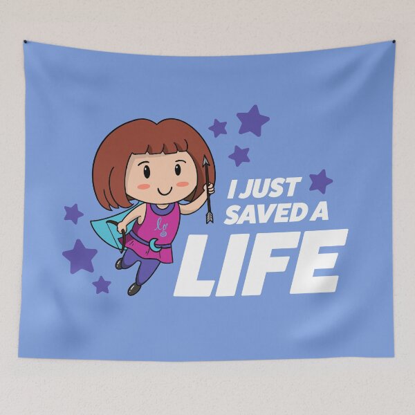 Item preview, I Just Saved A Life designed and sold by LumunGames.